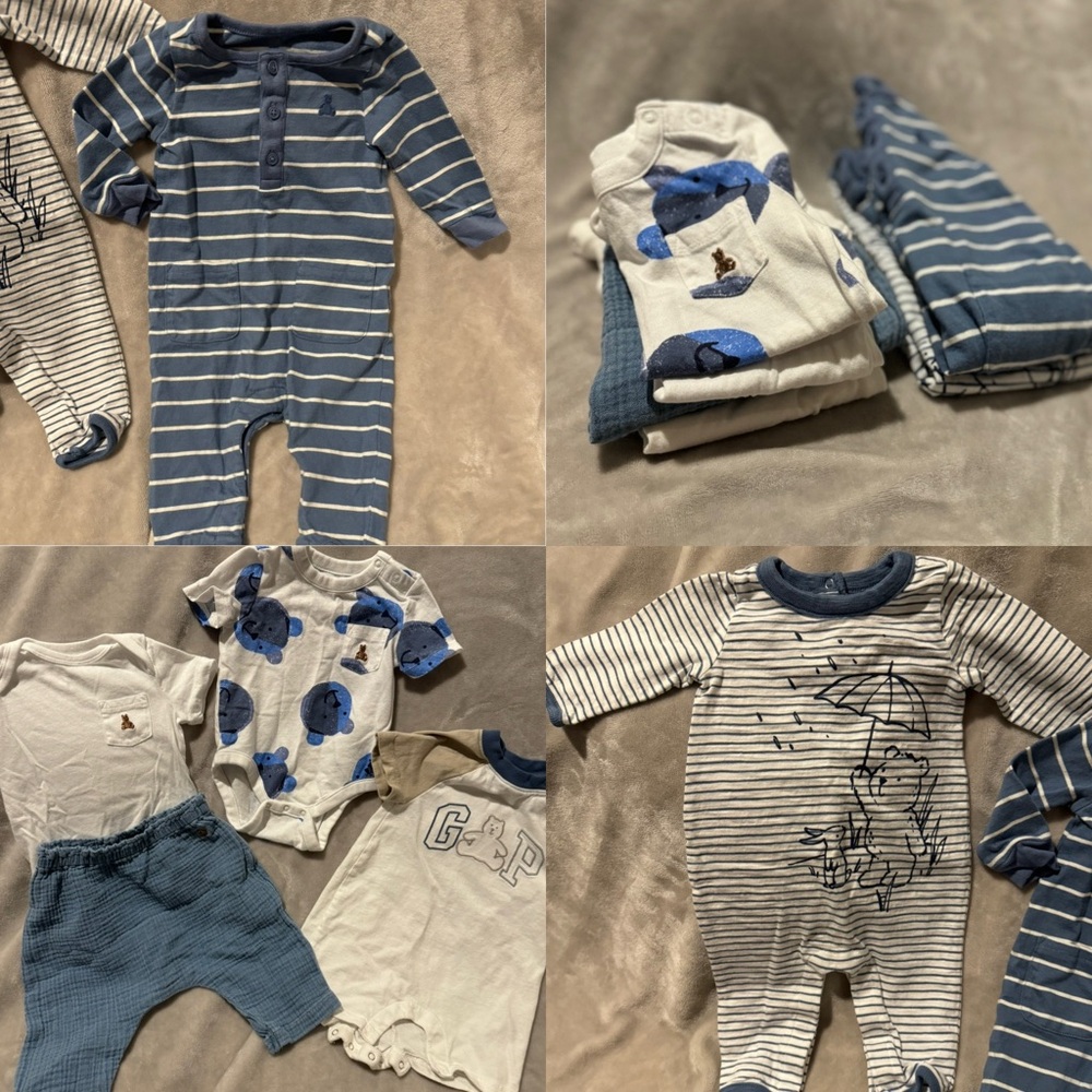Baby Boy Blue Gap Set 🧸💙